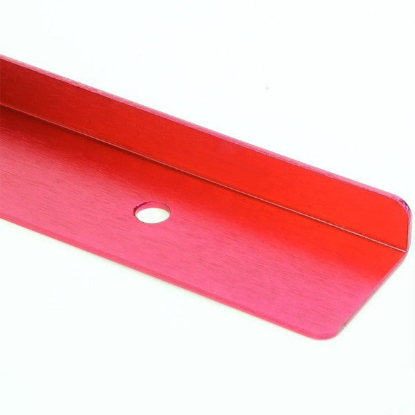 Universal Red Anodized Front Bumper Bolt-On License Plate Relocation Bracket Frame Mounting Kit-Exterior-BuildFastCar