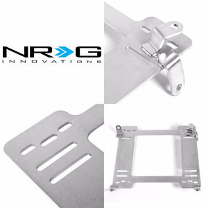 NRG Stainless Steel Racing Seat Mount Bracket Adapter For Acura 94-01 Integra DC