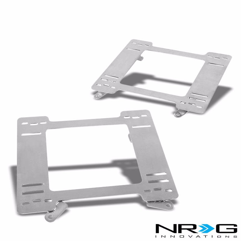 NRG Stainless Steel Racing Seat Mount Bracket Adapter For 93-02 Camaro/Firebird