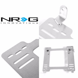 2x NRG Stainless Steel Racing Seat Mount Bracket Adapter For Dodge 94-05 Neon