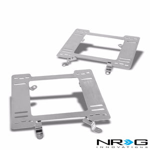 2x NRG Stainless Steel Racing Seat Mount Bracket Adapter For Ford 79-98 Mustang