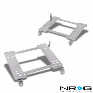 2x NRG Stainless Steel Racing Seat Mount Bracket Adapter For Ford 05-14 Mustang