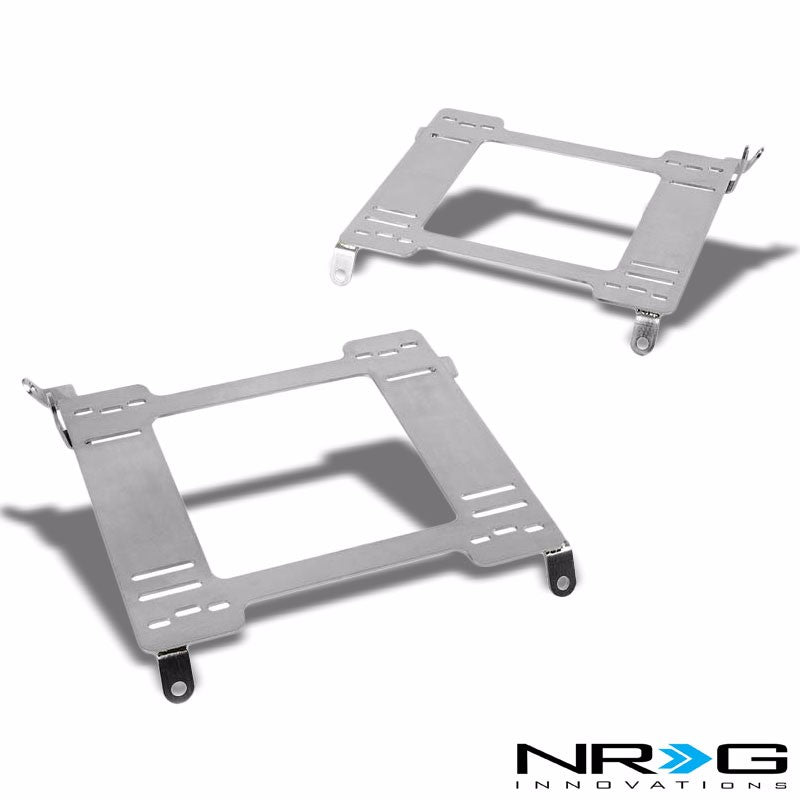 NRG Stainless Steel Racing Seat Mount Bracket Adapter For Subaru 93-07 Impreza