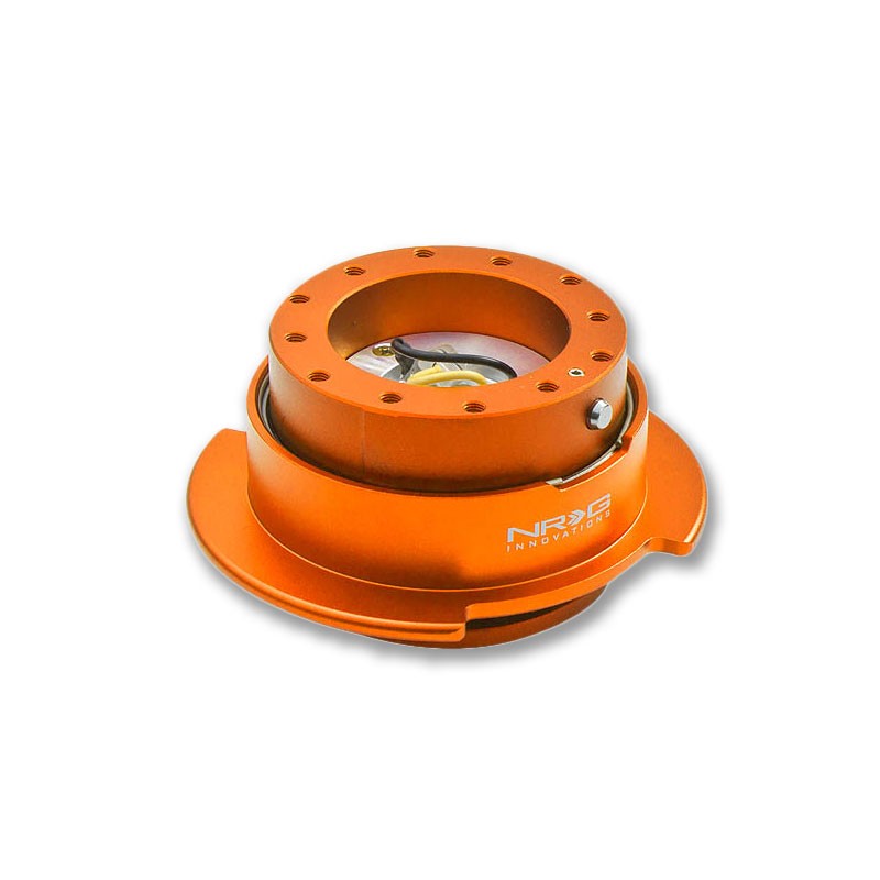 NRG Orange GEN 2.5 Race Steering Wheel Quick Release Adapter 6-Hole Design-Interior-BuildFastCar