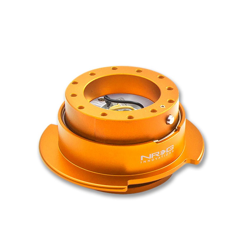 NRG Rose Gold GEN 2.5 Race Steering Wheel Quick Release Adapter 6-Hole Design-Interior-BuildFastCar