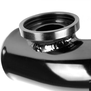 Silver SSQV Adjust 30PSI Turbo Blow Off Valve BOV+Black Dual Adapter Flange Pipe-Performance-BuildFastCar