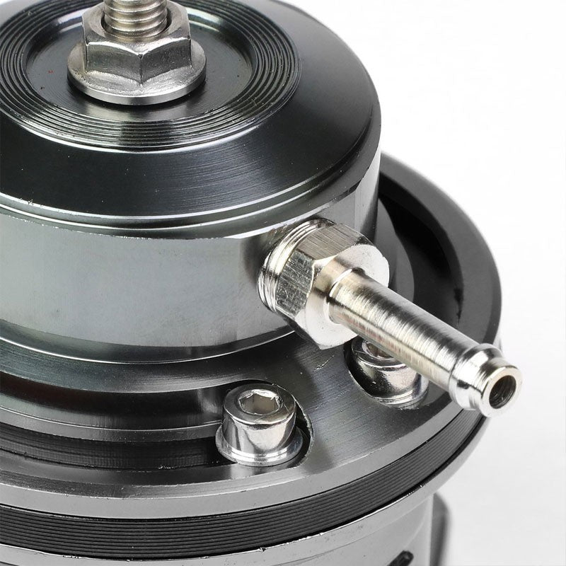 Black Aluminum Type-FV Style 30 PSI Turbo Intercooler Boost Blow Off Valve BOV-Performance-BuildFastCar