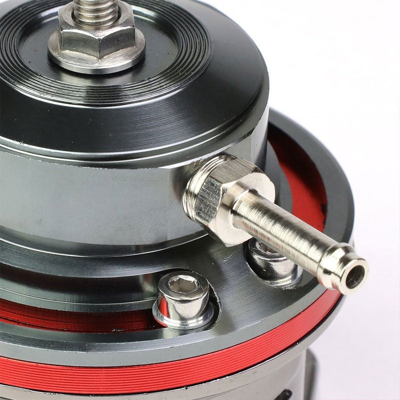 Red Aluminum Type-FV Style 30 PSI Turbo Intercooler Boost Blow Off Valve BOV-Performance-BuildFastCar