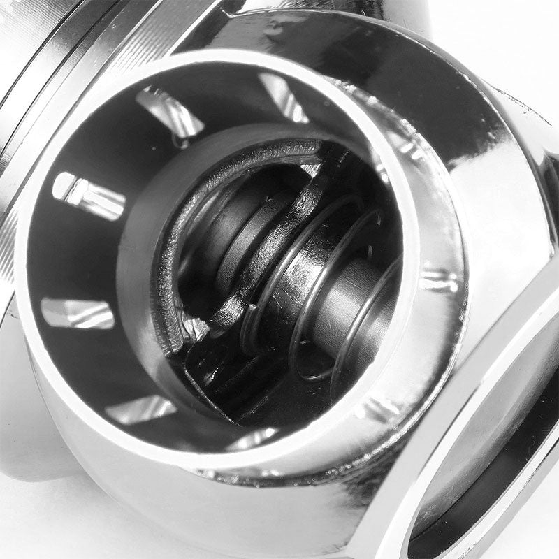 Silver Aluminum Type-FV Style 30 PSI Turbo Intercooler Boost Blow Off Valve BOV-Performance-BuildFastCar