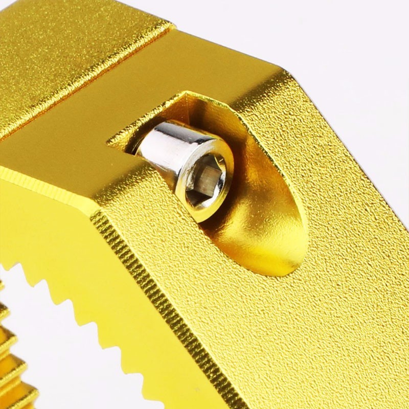 2PC Gold Fog Light/Lamp/Bar Mount Clamp Bracket 2"OD Bull Bars/Roof Racks/Cage-Exterior-BuildFastCar