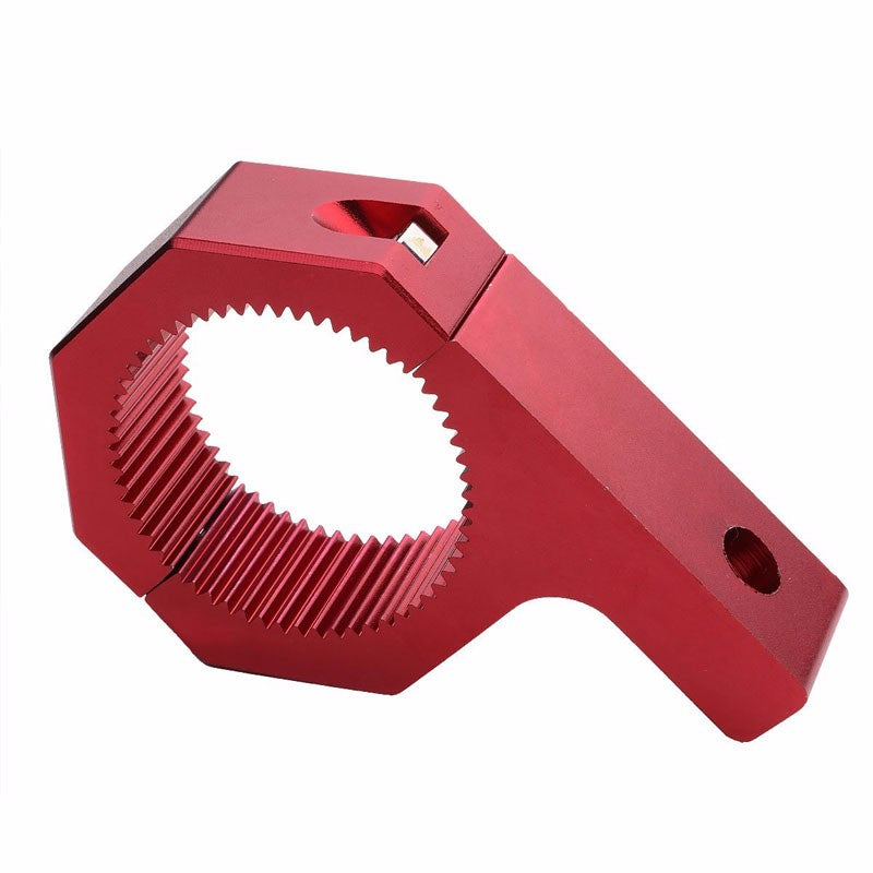 2PC Red Fog Light/Lamp/Bar Mount Clamp Bracket 2"OD Bull Bars/Roof Racks/Cage-Exterior-BuildFastCar