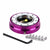 Purple 70-74MM 6-Hole Anodized Spacing Bolt Pattern Steeling Wheel Adapter Hub Quick Release-Interior-BuildFastCar