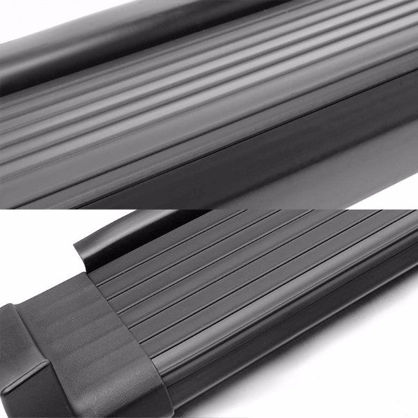 Black Flat Body Running Board Nerf Bar 13-18 Toyota RAV4 BFC-RUNB-TOYRAV413