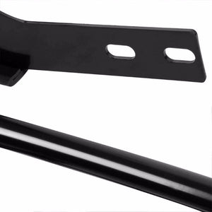 Black Mild Steel 1.25" Double Round Bar Rear Bumper Guard For Toyota 11-16 Sienna XL30-Exterior-BuildFastCar