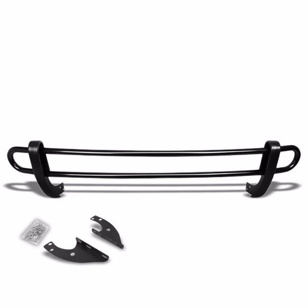 Mild Steel 1.25" Double Round Bar Rear Bumper Guard For Lexus 04-06 RX330/06-08 RX400h/07-09 RX350-Exterior-BuildFastCar