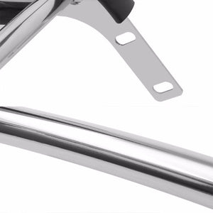 Stainless Steel 1.25" Double Round Bar Rear Bumper Guard For Toyota 09-13 Venza-Exterior-BuildFastCar