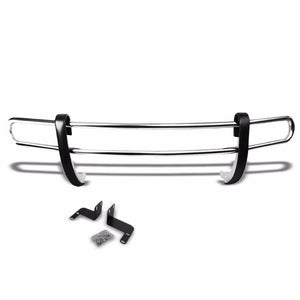 Stainless Steel 1.25" Double Round Bar Rear Bumper Guard For Nissan 08-15 Rogue-Exterior-BuildFastCar