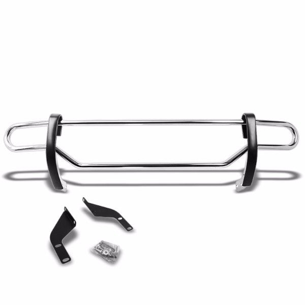 Stainless Steel 1.25" Double Round Bar Rear Bumper Guard For Nissan 13-16 Pathfinder R52-Exterior-BuildFastCar