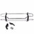 Stainless Steel 1.25" Double Round Bar Rear Bumper Guard For Nissan 13-16 Pathfinder R52-Exterior-BuildFastCar