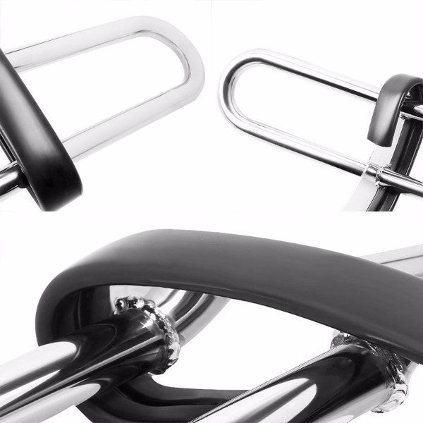 Stainless Steel 1.25" Double Round Bar Rear Bumper Guard For Honda 07-11 CR-V RE-Exterior-BuildFastCar