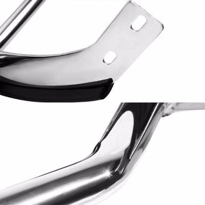 Stainless Steel 1.25" Double Round Bar Rear Bumper Guard For Honda 09-15 Pilot 3.5L-Exterior-BuildFastCar