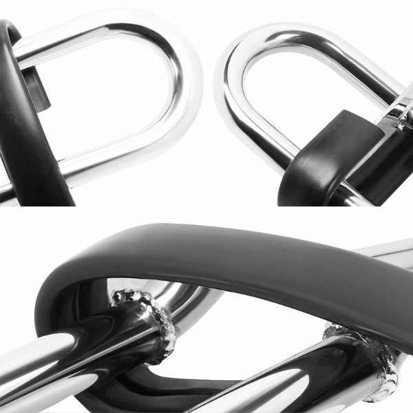 SS 1.25" Double RD Bar RR Bumper Guard For Acura 01-06 MDX YD1/Honda 03-08 Pilot/06-14 Ridgeline-Exterior-BuildFastCar