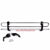 Stainless Steel 1.25" Double Round Bar Rear Bumper Guard For Honda 05-10 Odyssey RL V6 3.5L-Exterior-BuildFastCar