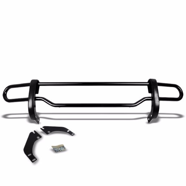 Black Mild Steel 1.25" Round Bar Rear Bumper Guard For Ford 08-12 Escape/Mercury 08-11 Mariner-Exterior-BuildFastCar