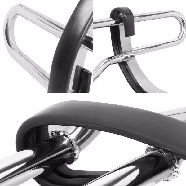SS 1.25" Double RD Bar RR Bumper Guard For 98-03 ML230/03-05 ML350/98-01 ML430/02-05 ML500-Exterior-BuildFastCar