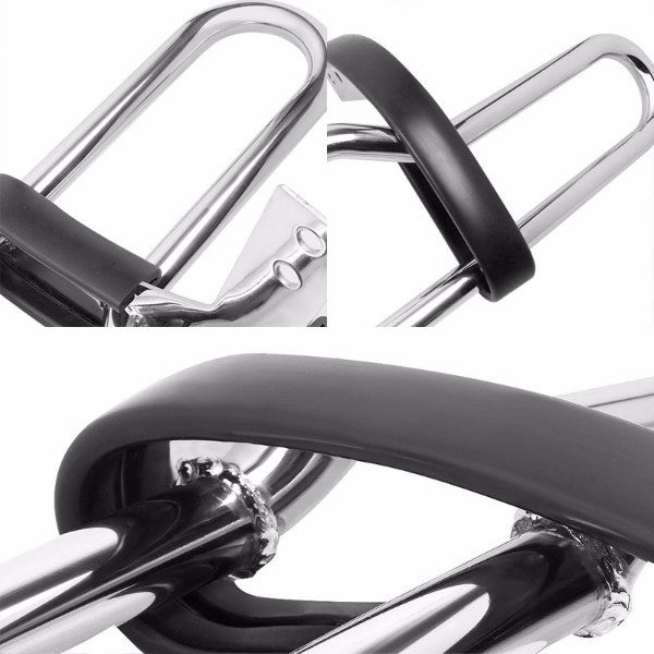 Stainless Steel 1.25" Double Round Bar Rear Bumper Guard For Ford 06-10 Explorer U251-Exterior-BuildFastCar
