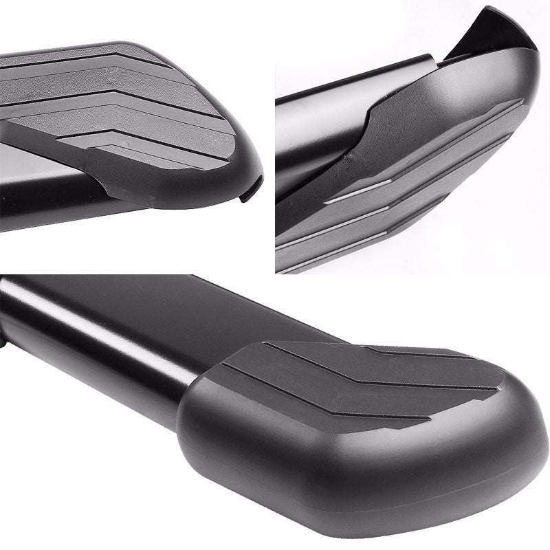 Black 5" Flat Pads Running Board Nerf Bar 07-17 Tundra XK50 Standard Cab BFC-OE-015-BK