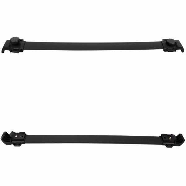 Black Aluminum Roof Rack Crossbar Top Luggage/Bag Cargo Rail for Dodge 09-17 Journey-Exterior-BuildFastCar