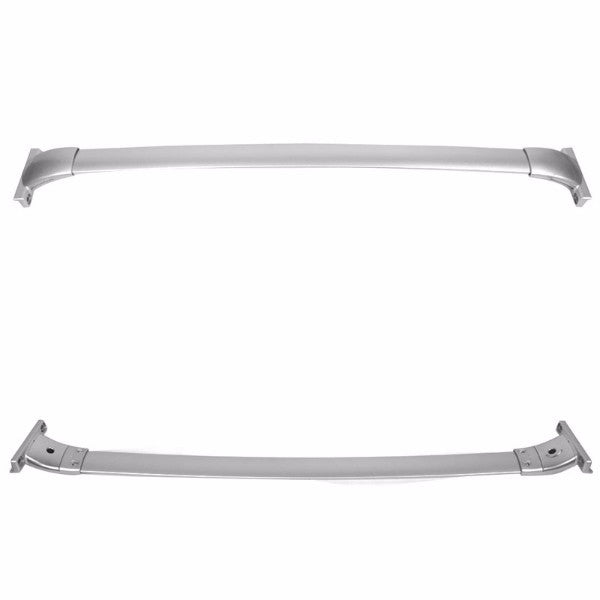 Silver Aluminum Roof Rack Crossbar Top Luggage/Bag Cargo Rail for Nissan 13-15 Pathfinder-Exterior-BuildFastCar