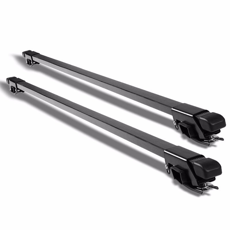 54" Aluminum Roof Rack Top Crossbar Luggage/Cargo Square Bar Rail For Car/Suv-Exterior-BuildFastCar