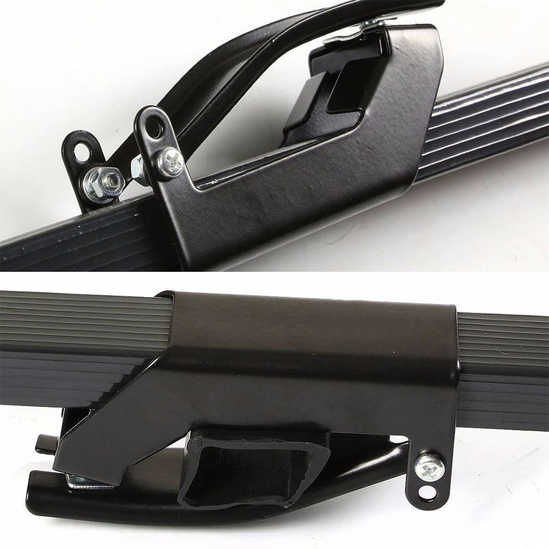 54" Aluminum Roof Rack Top Crossbar Luggage/Cargo Square Bar Rail For Car/Suv-Exterior-BuildFastCar