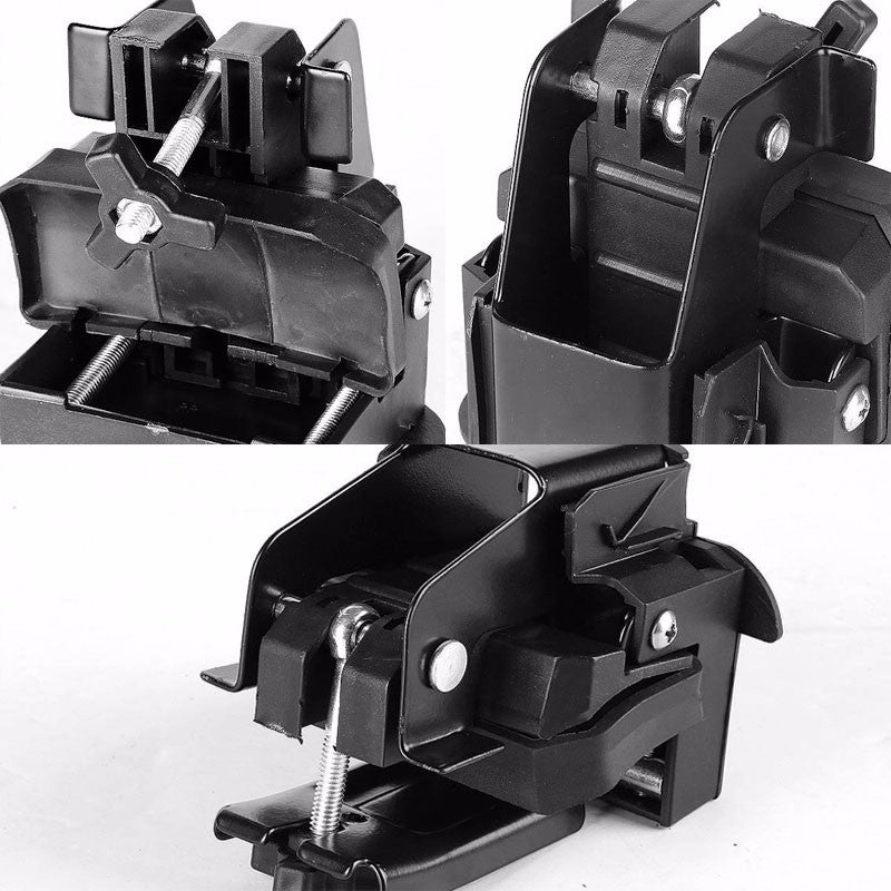 54" Aluminum Roof Rack Top Crossbar Luggage/Bag Square Bar Rail+Lock For Car/Suv-Exterior-BuildFastCar