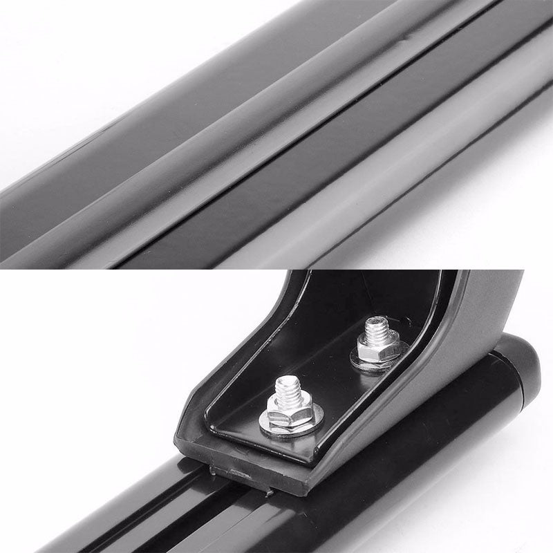 54" Aluminum Roof Rack Top Crossbar Luggage/Bag Cargo Aero Bar Rail For Car/Suv-Exterior-BuildFastCar