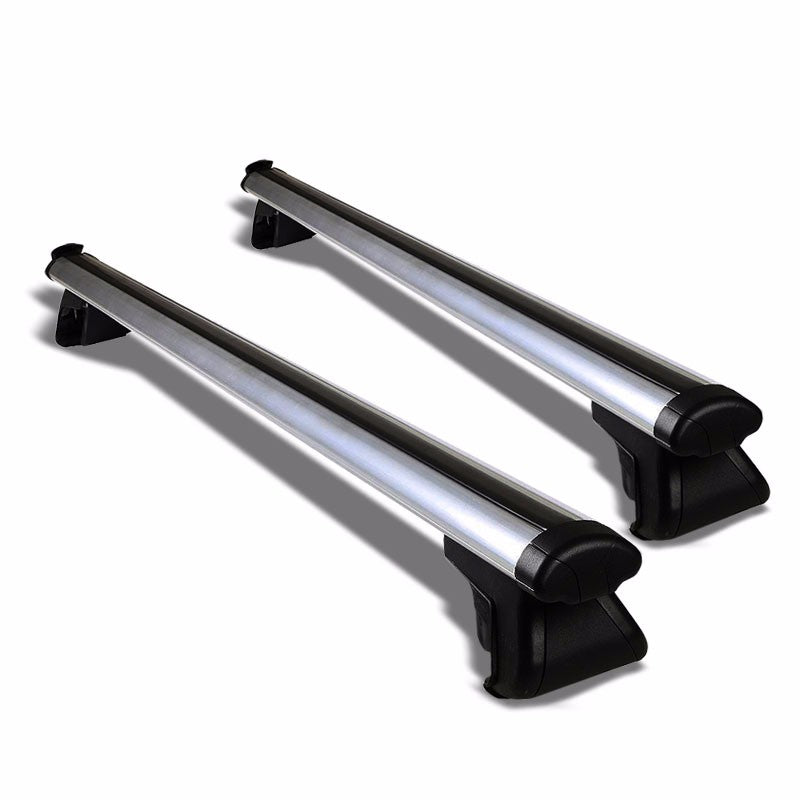 48" Aluminum Roof Rack Top Crossbar Luggage/Bag Cargo Aero Rail For Car/Suv-Exterior-BuildFastCar