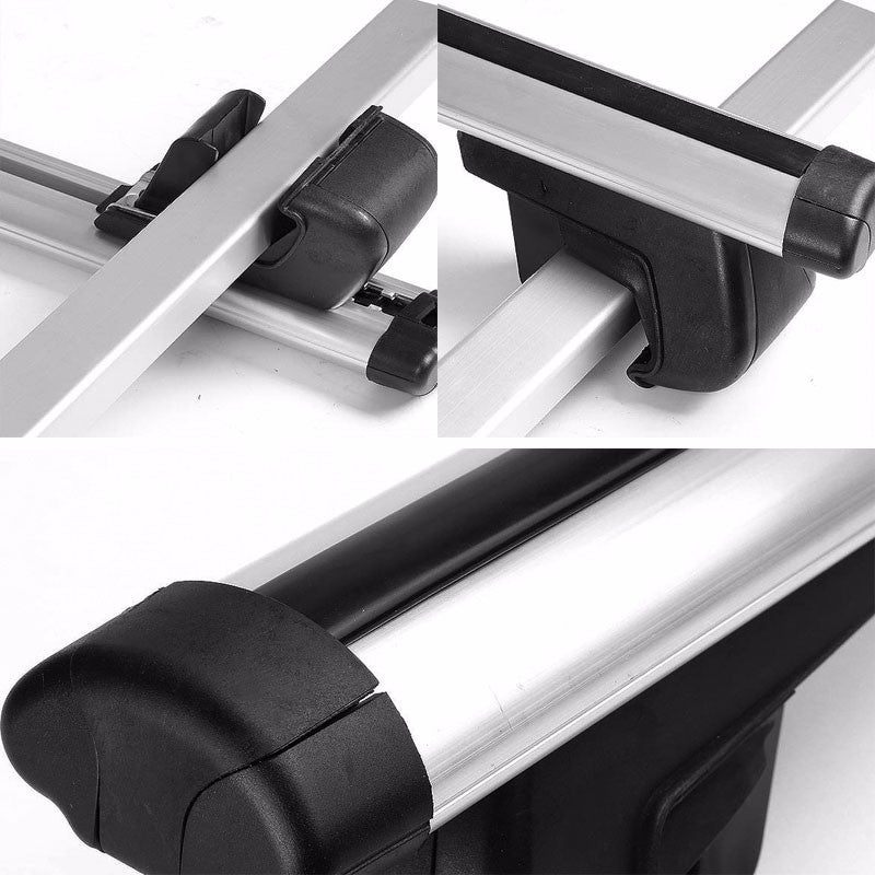 48" Aluminum Roof Rack Top Crossbar Luggage/Bag Cargo Aero Rail For Car/Suv-Exterior-BuildFastCar