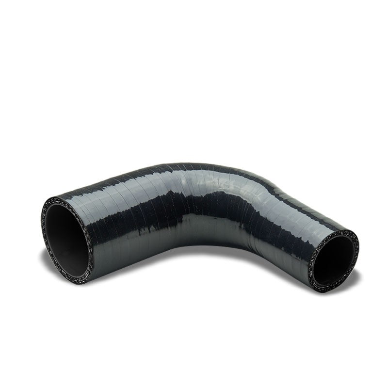 Black 3Ply Silicone 1.00"-1.25" 90 Degree Reducer Hose for Turbo/Intercooler-Performance-BuildFastCar