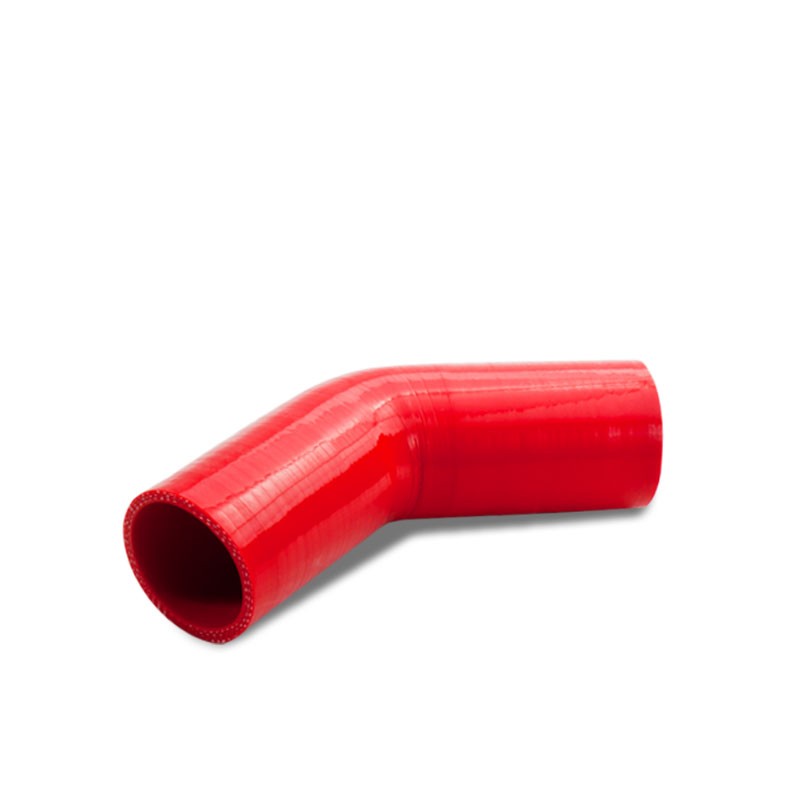 Red Silicone 1.25" 3-Ply 45 Degree Elbow Coupler Hose for Turbo/Intercooler-Performance-BuildFastCar