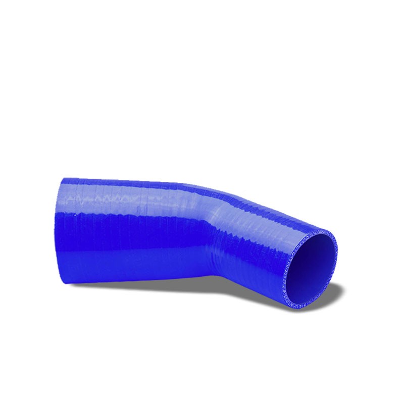 Blue 4-Ply Nylon Silicone 1.50"-1.75" 45 Degree Reducer Hose For Turbo/Intake-Performance-BuildFastCar