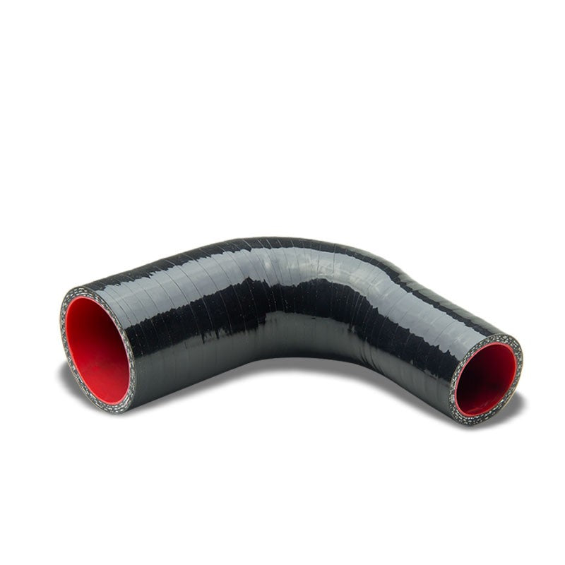 Black-Red 3Ply Silicone 1.50"-1.75" 90 Degree Reducer Hose for Turbo/Intercooler-Performance-BuildFastCar