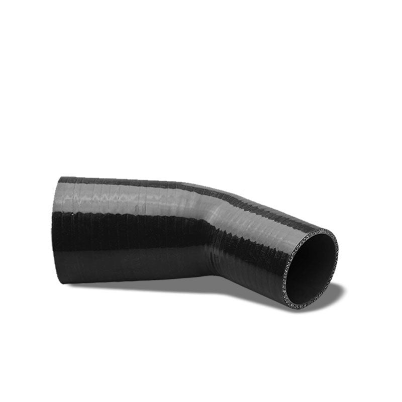 Black 3Ply Silicone 1.50"-2.00" 45 Degree Reducer Hose for Turbo/Intercooler-Performance-BuildFastCar