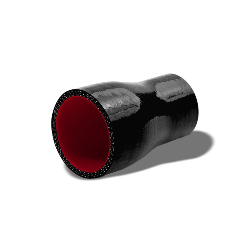 BlackRed 3Ply Silicone 1.5"-2" Reducer Coupler Hose for Turbo/Intake/Intercooler-Performance-BuildFastCar