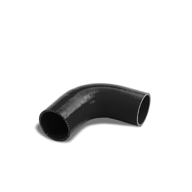 Black Silicone 1.50" 3-Ply 90 Degree Elbow Hose for Turbo/Intake/Intercooler-Performance-BuildFastCar