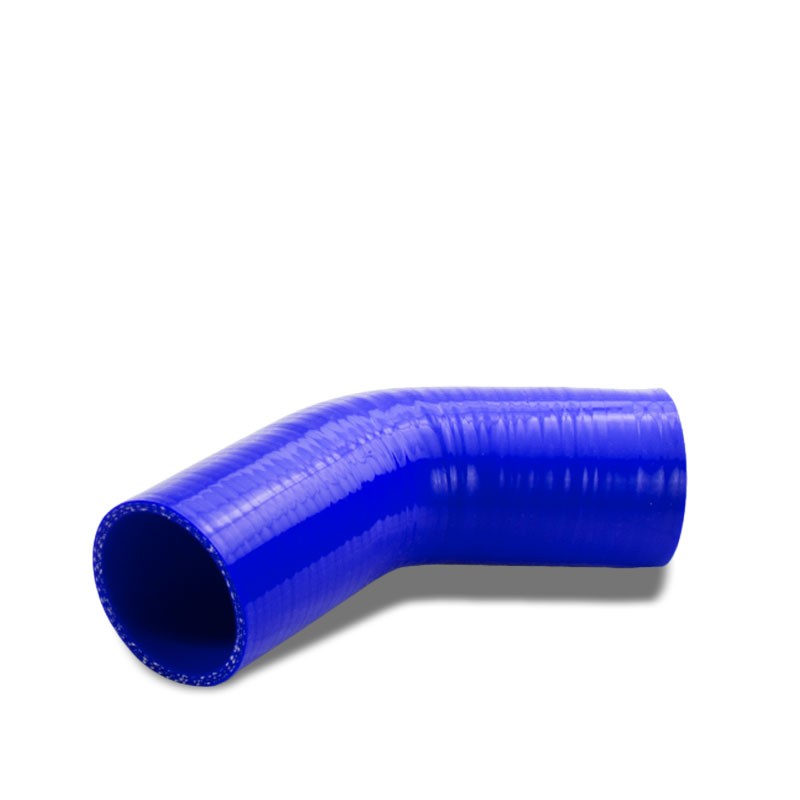 Blue 3Ply Silicone 1.75" 45 Degree Coupler Hose for Turbo/Intake/Intercooler-Performance-BuildFastCar