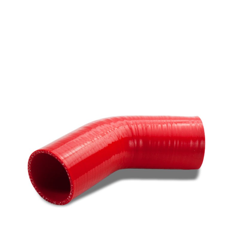 Red 3Ply Silicone 1.75" 45 Degree Coupler Hose for Turbo/Intake/Intercooler-Performance-BuildFastCar