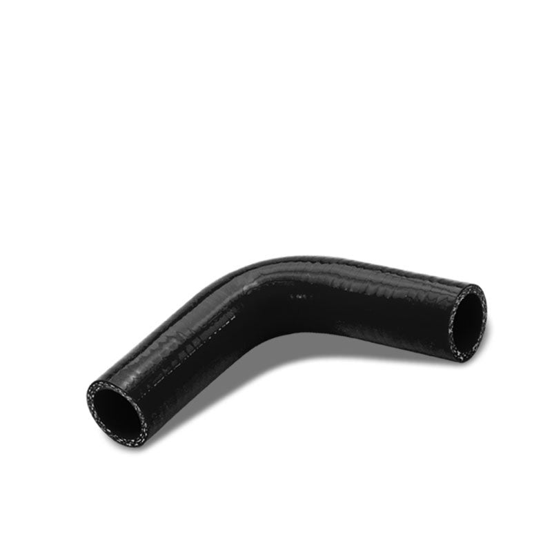 Black Silicone 1.75" 3-Ply 90 Degree Elbow Hose for Turbo/Intake/Intercooler-Performance-BuildFastCar