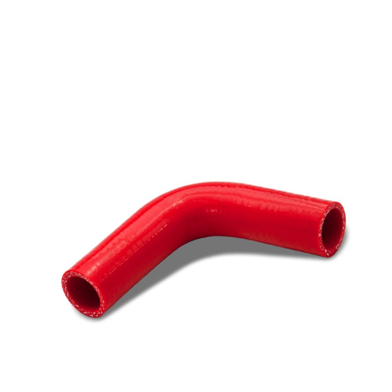 Red Silicone 1.75" 3-Ply 90 Degree Elbow Coupler Hose for Turbo/Intercooler-Performance-BuildFastCar